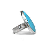Kingman Turquoise Ring - Size 7.5