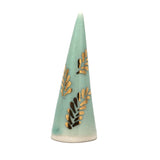 Mint Ring Cone, 3.75" - Eucalyptus Leaves