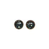 New Lander Variscite Studs - 8mm