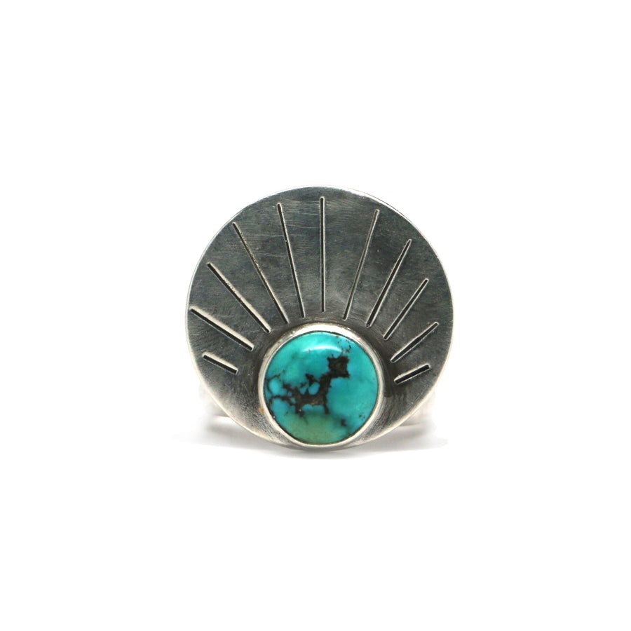 Turquoise Rising Ring #7 - Size 7