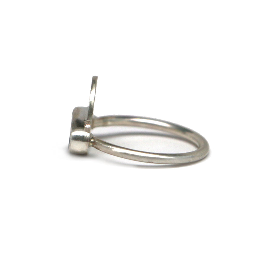 Opal Fan Ring - Size 6.25