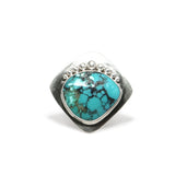 Tibetan Turquoise Ring - Size 7