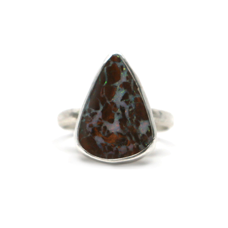 Boulder Opal Ring - Size 6.5