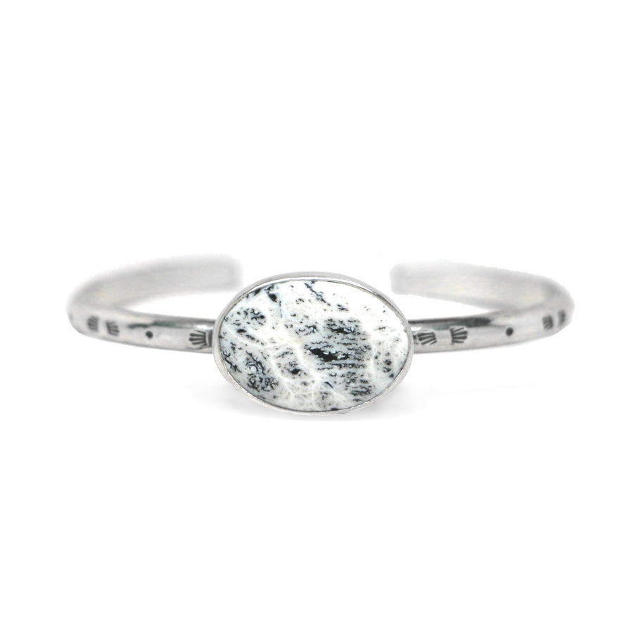 White Buffalo Turquoise Cuff #1